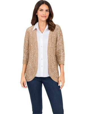 WITT WEIDEN Kardigan w kolorze jasnobrązowym rozmiar: 40