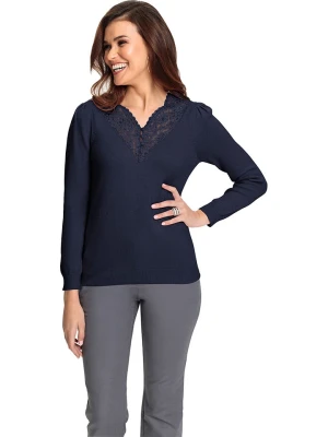 WITT WEIDEN Sweter w kolorze granatowym rozmiar: 40