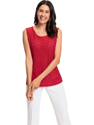 WITT WEIDEN Top dzianinowy w kolorze czerwonym rozmiar: 42