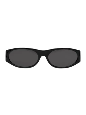 Włoskie okulary przeciwsłoneczne z owalną oprawą Flatlist