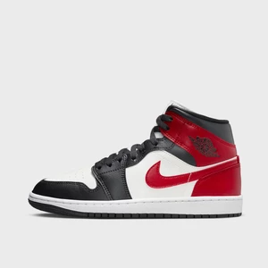 WMNS Air Jordan 1 Mid, marki JORDANFootwear, w kolorze Czarny,Czerwony, rozmiar