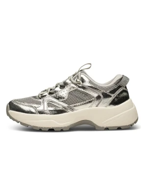 WODEN Sneakersy "Sif Metallic" w kolorze srebrnym rozmiar: 39
