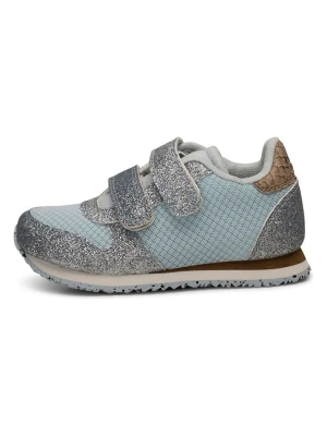 WODEN Sneakersy "Ydun Glitter II Kids" w kolorze błękitnym rozmiar: 35