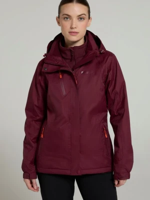 Wodoodporna Damska Kurtka 3 w 1 Bracken Extreme - Charcoal Mountain Warehouse