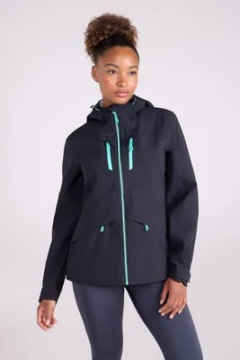 Wodoodporna kurtka damska 3-warstwowa Rhine Extreme - Black Mountain Warehouse