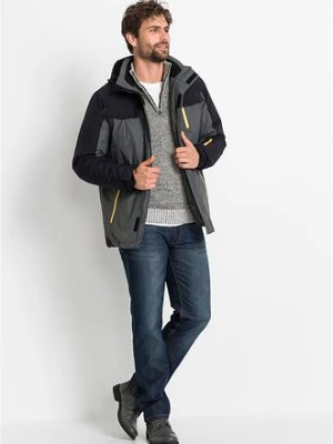 Wodoodporna kurtka funkcjonalna z odpinanym kapturem bonprix