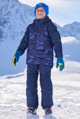 Wodoodporna kurtka i spodnie narciarskie Vortex Kids Extreme - Black Mountain Warehouse