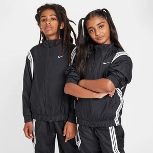 Wodoodporna kurtka koszykarska dla dużych dzieci Nike Crossover - Czerń