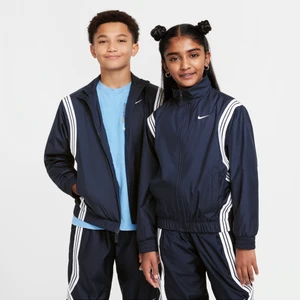 Wodoodporna kurtka koszykarska dla dużych dzieci Nike Crossover - Niebieski