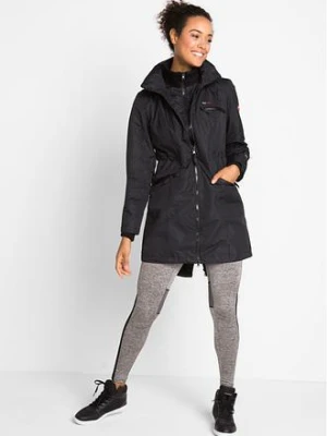 Wodoodporna kurtka outdoorowa z kapturem w optyce 2 w 1, idealna na okres przejściowy bonprix