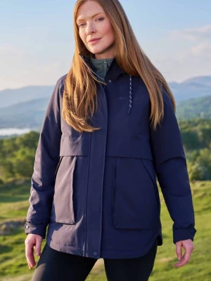 Wodoodporna ocieplana kurtka damska Chestnut - Navy Mountain Warehouse