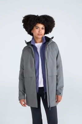 Wodoodporna ocieplana kurtka damska Jackie - Dark Green Animal