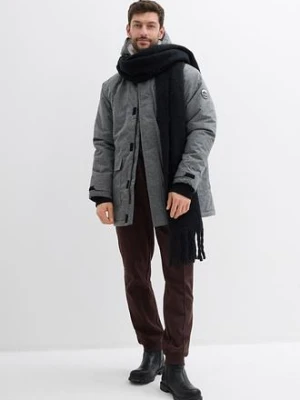 Wodoodporna parka funkcyjna z miękką polarową podszewką bonprix