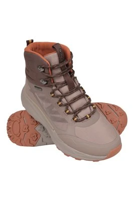 Wodoodporne buty turystyczne Ridge dla mężczyzn - Brown Mountain Warehouse
