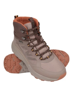 Wodoodporne buty turystyczne Ridge dla mężczyzn - Brown Mountain Warehouse