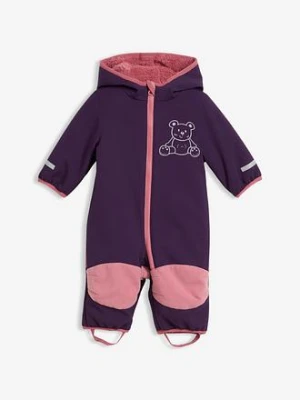 Wodoodporny kombinezon niemowlęcy softshell z kapturem bonprix