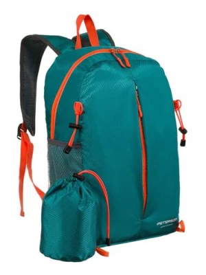 Wodoodporny, składany plecak turystyczny - zielony Peterson
