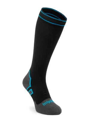 Wodoszczelne skarpety Bridgedale StormSock Mid Knee - black/blue