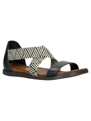 Wojas Sandały w kolorze czarno-białym rozmiar: 39