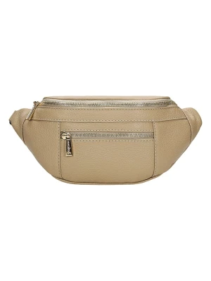 Wojas Skórzana saszetka w kolorze beżowym - 31 x 14,5 x 8 cm rozmiar: onesize