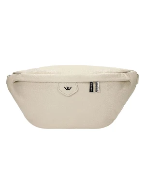 Wojas Skórzana saszetka w kolorze beżowym - 36 x 13 x 3 cm rozmiar: onesize