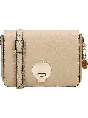 Wojas Skórzana torebka w kolorze beżowym - 18 x 13 x 6 cm rozmiar: onesize