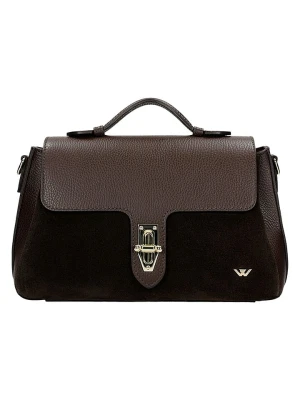 Wojas Skórzana torebka w kolorze brązowym - 34 x 18 x 6 cm rozmiar: onesize