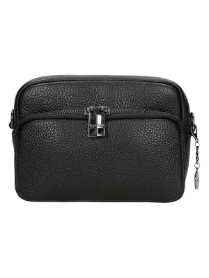 Wojas Skórzana torebka w kolorze czarnym - 18 x 13 x 6,5 cm rozmiar: onesize