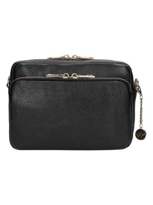 Wojas Skórzana torebka w kolorze czarnym - 23 x 16 x 6 cm rozmiar: onesize