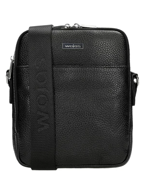 Wojas Skórzana torebka w kolorze czarnym - 23 x 19 x 5 cm rozmiar: onesize