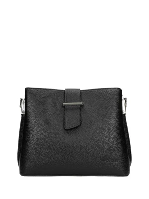 Wojas Skórzana torebka w kolorze czarnym - 25,5 x 21 x 12 cm rozmiar: onesize