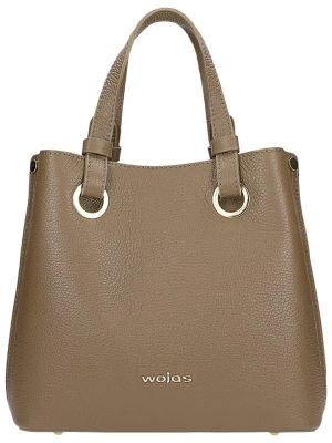 Zdjęcie produktu Wojas Skórzana torebka w kolorze jasnobrązowym - 25 x 23 x 12 cm rozmiar: onesize