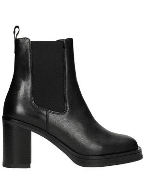 Wojas Skórzane botki w kolorze czarnym rozmiar: 37