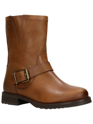 Wojas Skórzane botki w kolorze jasnobrązowym rozmiar: 39