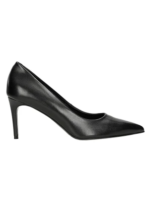 Wojas Skórzane czółenka w kolorze czarnym rozmiar: 36