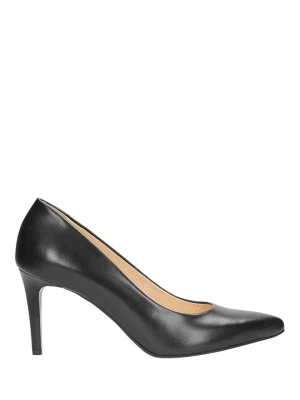 Wojas Skórzane czółenka w kolorze czarnym rozmiar: 36,5