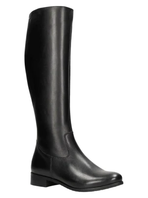 Wojas Skórzane kozaki w kolorze czarnym rozmiar: 38