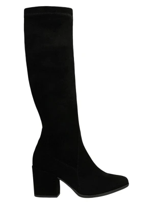 Wojas Skórzane kozaki w kolorze czarnym rozmiar: 38