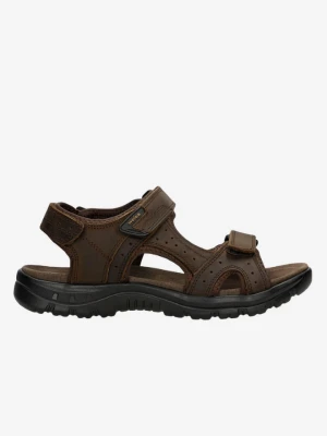 Wojas Skórzane sandały w kolorze brązowym rozmiar: 46