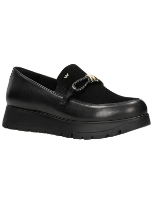 Wojas Skórzane slippersy w kolorze czarnym rozmiar: 40