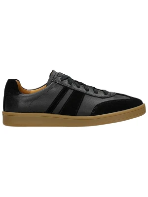 Wojas Skórzane sneakersy w kolorze czarnym rozmiar: 44