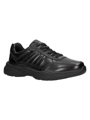Wojas Skórzane sneakersy w kolorze czarnym rozmiar: 43