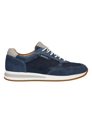 Wojas Skórzane sneakersy w kolorze granatowym rozmiar: 46