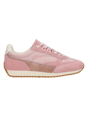 Wojas Skórzane sneakersy w kolorze jasnoróżowym rozmiar: 39