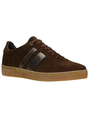 Wojas Skórzane sneakersy w kolorze złoto-brązowym rozmiar: 38