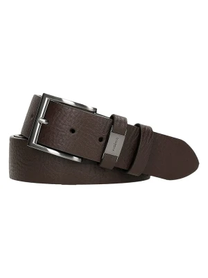 Wojas Skórzany pasek w kolorze brązowym rozmiar: 110