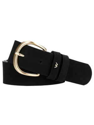 Wojas Skórzany pasek w kolorze czarnym rozmiar: 90