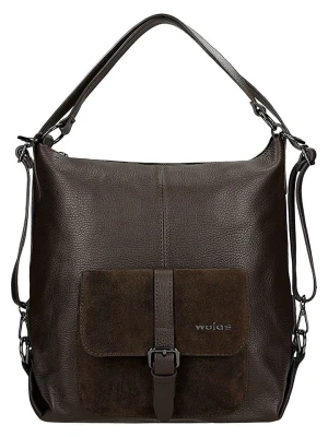 Wojas Skórzany plecak w kolorze brązowym - 35 x 35 x 11 cm rozmiar: onesize
