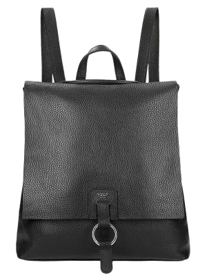 Wojas Skórzany plecak w kolorze czarnym - 30 x 30 x 9 cm rozmiar: onesize