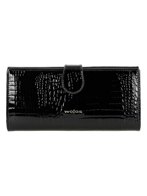 Wojas Skórzany portfel w kolorze czarnym - 19 x 9 x 3 cm rozmiar: onesize